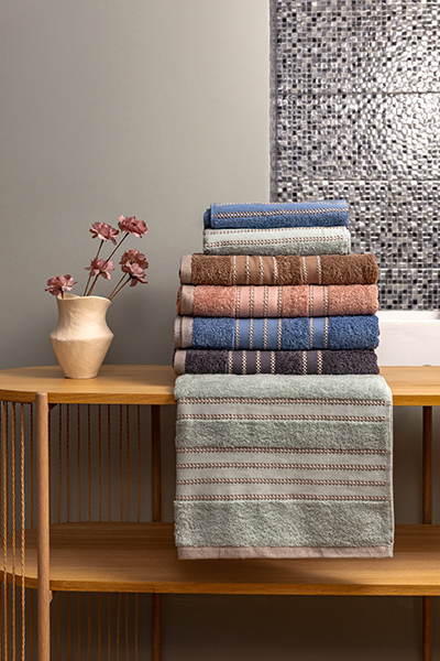 Σετ 3τμχ πετσέτες μπάνιου Crochet.