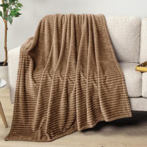 ριχταρι embossed flannel corduroy μονοχρωμο 170x130cm